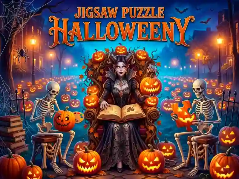 Spill Jigsaw Puzzle Halloweeny online