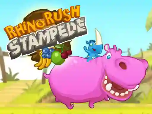 Spill Rhino Rush Stampede online