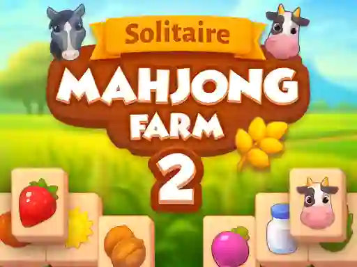 Spill Solitaire Mahjong Farm 2 online