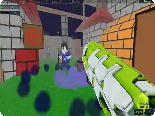 Spill Zumbie Blocky Land 2022 online
