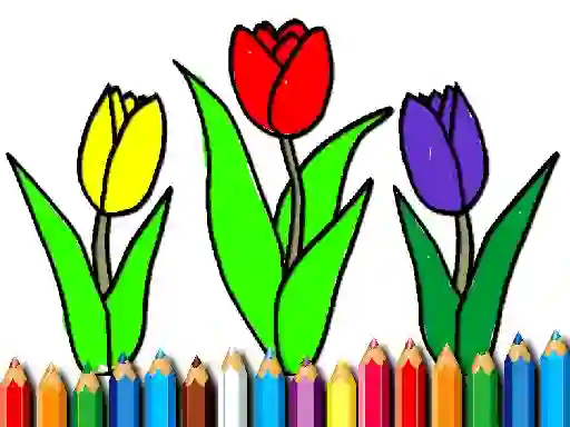 Spill Back To School: Spring Time Coloring Book online