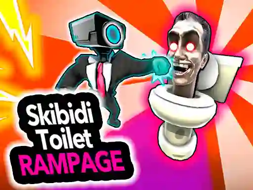 Spill Skibidi Toilet Rampage online