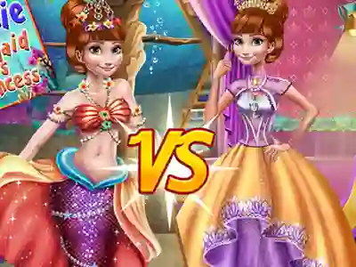 Spill Anna mermaid vs princess online