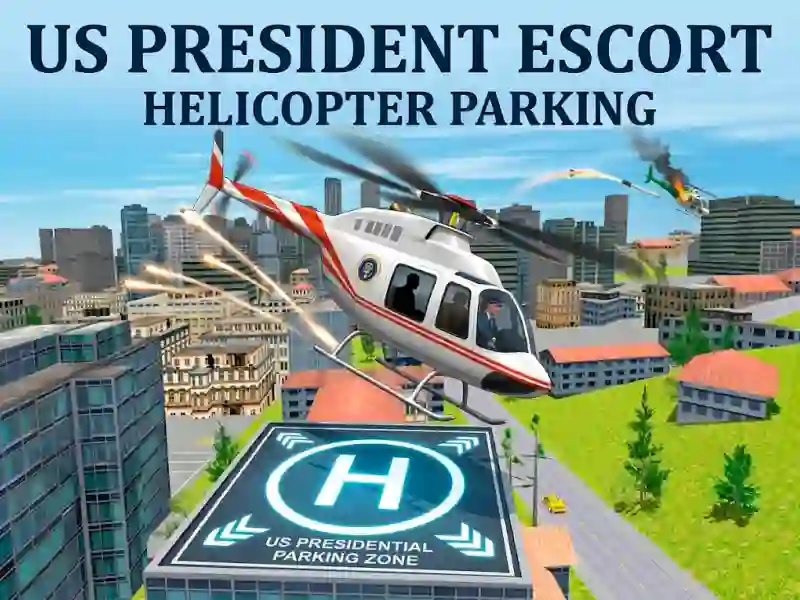 Spill US President Escort Helicopter Parking online