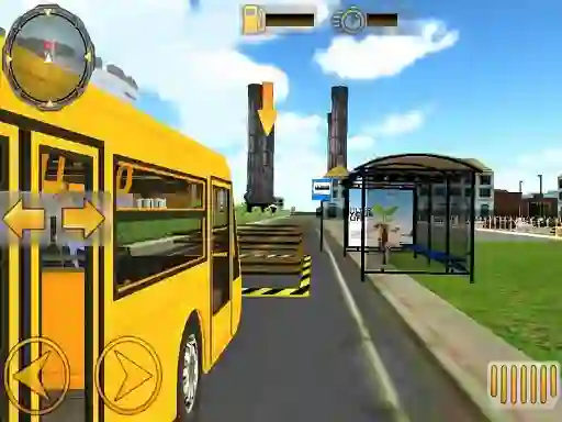 Spill School Bus Driving Simulator online