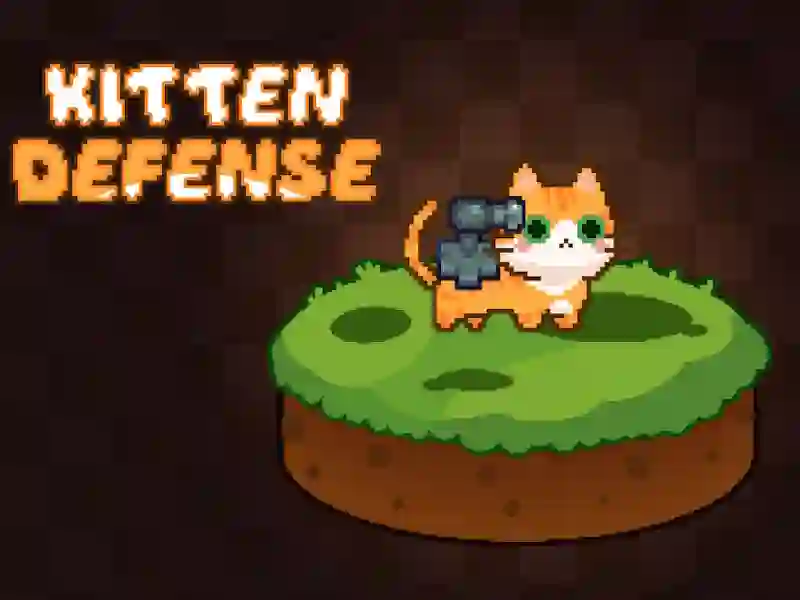 Spill Kitten Defense online