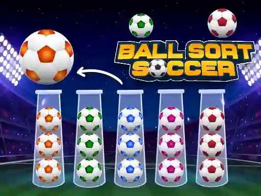 Spill Ball Sort Soccer online