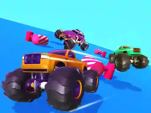 Spill Fall Cars Ultimate Knockout Race online