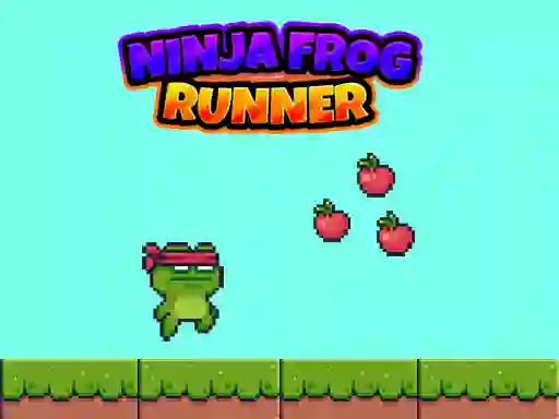 Spill Ninja Frog Runner online