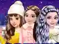 Spill Princesses Go Ice Skating online