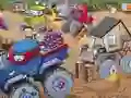Spill Nickelodeon destruction truck derby online