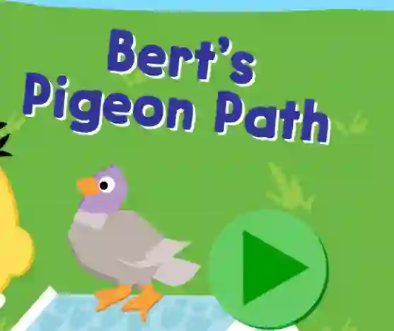 Spill 123 Sesame Street: Bert's Pigeon Path online