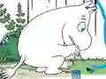 Spill Moomins coloring book online