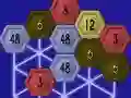 Spill 18 hexagons online