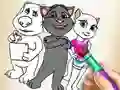 Spill Kitty Coloring Book online
