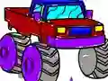 Spill Back To School: Monster Truck Coloring online