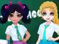Spill Jacqueline and Eliza School Bag Design Contest online