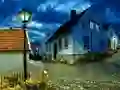 Spill 5 in 1 Picture Puzzle: Street online