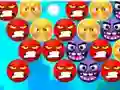 Spill Angry Face Bubble Shooter online