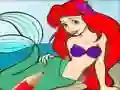 Spill Princess Mermaid Coloring Game online