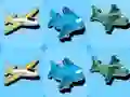 Spill Big Fast Airplanes Match 3 online