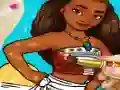Spill Moana Coloring Book online
