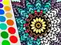 Spill Mandala Coloring Book online