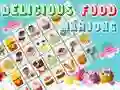 Spill Delicious Food Mahjong Connect online