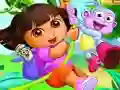 Spill Dora the explorer Hidden stars online