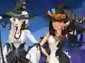 Spill Black and White Halloween online