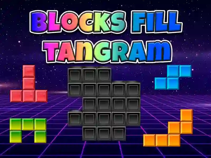 Spill Blocks Fill Tangram online