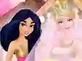 Spill Princess Pink And Gold Wedding online