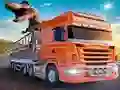 Spill Animal Zoo Transporter Truck Driving online