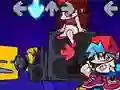 Spill Friday Night Funkin vs Geometry Dash online