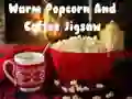 Spill Warm Popcorn And Coffee Jigsaw online