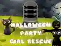 Spill Halloween Party Girl Rescue online
