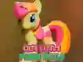 Spill Cute Little Ponies Puzzle online