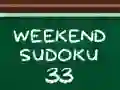 Spill Weekend Sudoku 33 online
