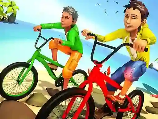 Spill Bicycle Stunts 3D online