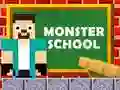 Spill Herobrine vs Monster School online