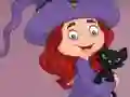 Spill G2E Happy Witch Girl And Cat Room Escape online