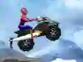 Spill Spiderman Snow Scooter online