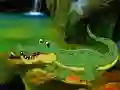 Spill Crocodile Waterfalls Forest Escape online