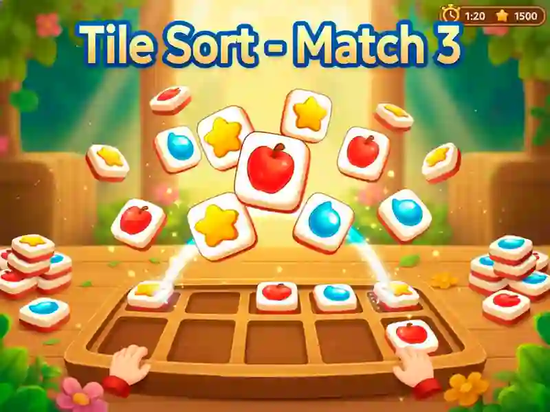 Spill Tile Sort - Match 3 online