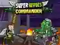 Spill Super Heroes Commander online