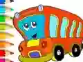 Spill Coloring Book: Bus online