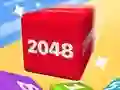 Spill Chain Cube 2048 3D 2 online