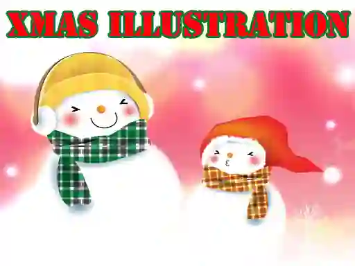 Spill Xmas Illustration online