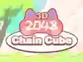 Spill Chain Cube 2048 3D online