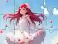 Spill Jigsaw Puzzle: White Dress Girl online